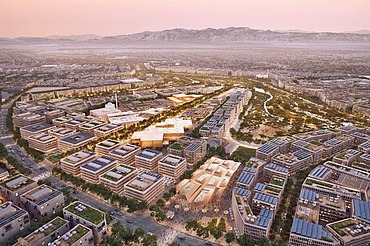 The construction of Sultan Haitham City