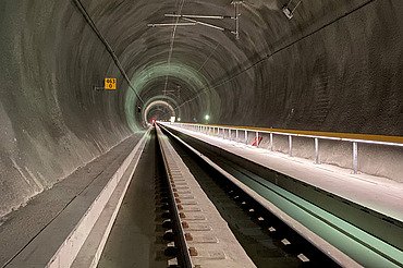 Bergen has been connected to the Norwegian railway network Bergen has been connected to the Norwegian railway network