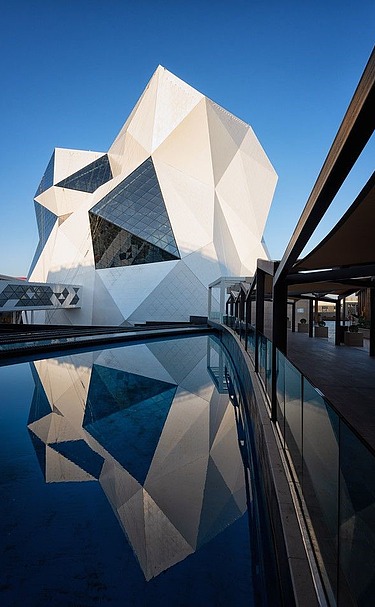 the highest building on YAS