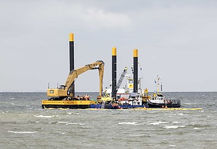 Der Standort des Projekts ist durch seine Meeresumwelt gekennzeichnet. 