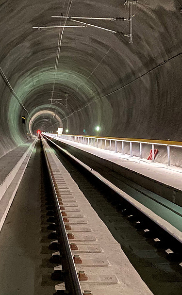 Bergen has been connected to the Norwegian railway network Bergen has been connected to the Norwegian railway network
