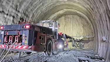 Gladnijci tunnel preparations 