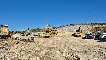 Tunnel Gladnijci Vorbereitungen 