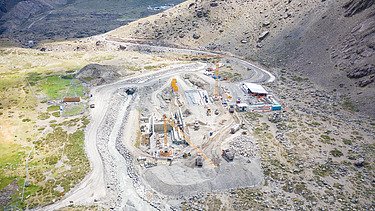 Wasserkraftanlage Alto Maipo 