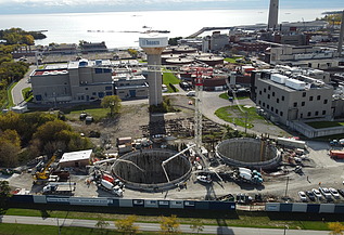 Construction Contract 2 by the City of Toronto to build deep concrete shafts and chambers