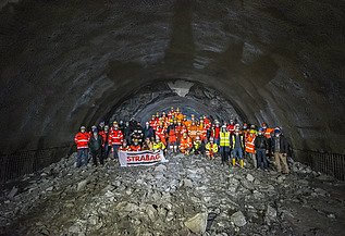Reconstruction of the entrance to the Gardertal valley (Val Badia)