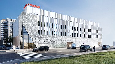 STRABAG Oman is building on its own account: A five-storey office building for around 150 workplaces is being constructed in the capital Muscat