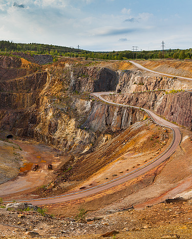 Mining Area of the Great Copper Mountain in Falun Mining Area of the Great Copper Mountain in Falun