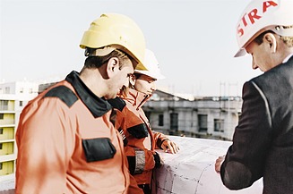 Arbeiten im Straßenbau Bild von Arbeiten im Straßenbau